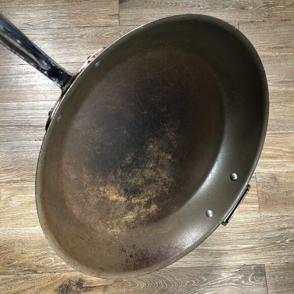 All Clad Metalcrafters Stainless Steel Non Stick 14" Frying Pan Skillet Large - Picture 8 of 10